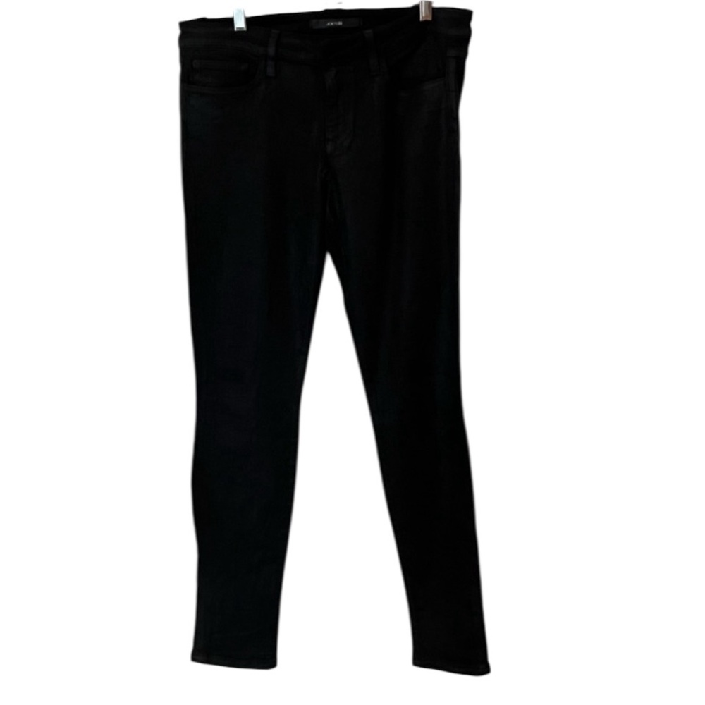 Joe's Jeans size 32  Black coated Jeans style “ The Skinny “